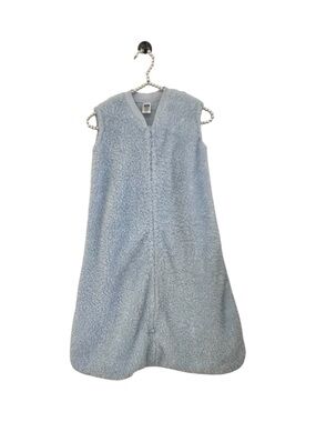 Hudson Baby Light Blue Fleece Sleep Sack Sleeveless Pajama Size 18 - 24 Month